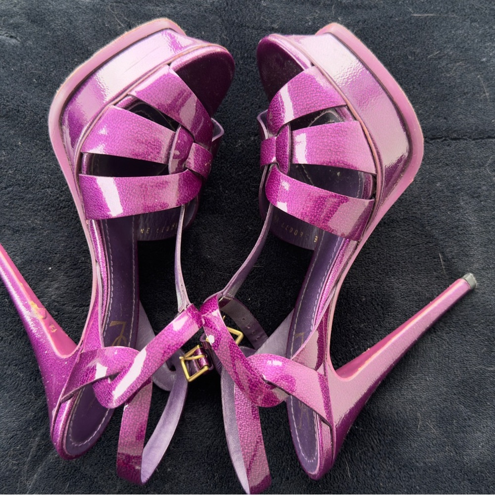 YSL Tribute Sandals Size 38 - Picture 12 of 12